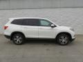 White Diamond Pearl 2017 Honda Pilot EX-L AWD Exterior