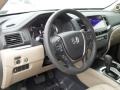 2017 Honda Pilot Beige Interior Dashboard Photo