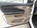2017 Honda Pilot Beige Interior Door Panel Photo