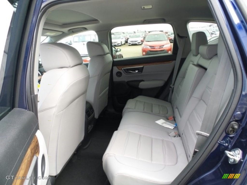 2017 CR-V EX-L AWD - Obsidian Blue Pearl / Gray photo #11