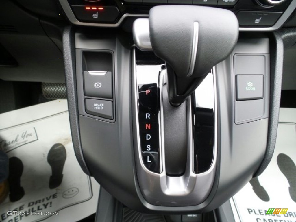 2017 CR-V EX-L AWD - Obsidian Blue Pearl / Gray photo #16