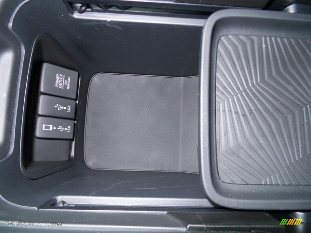 2017 CR-V EX-L AWD - Obsidian Blue Pearl / Gray photo #20