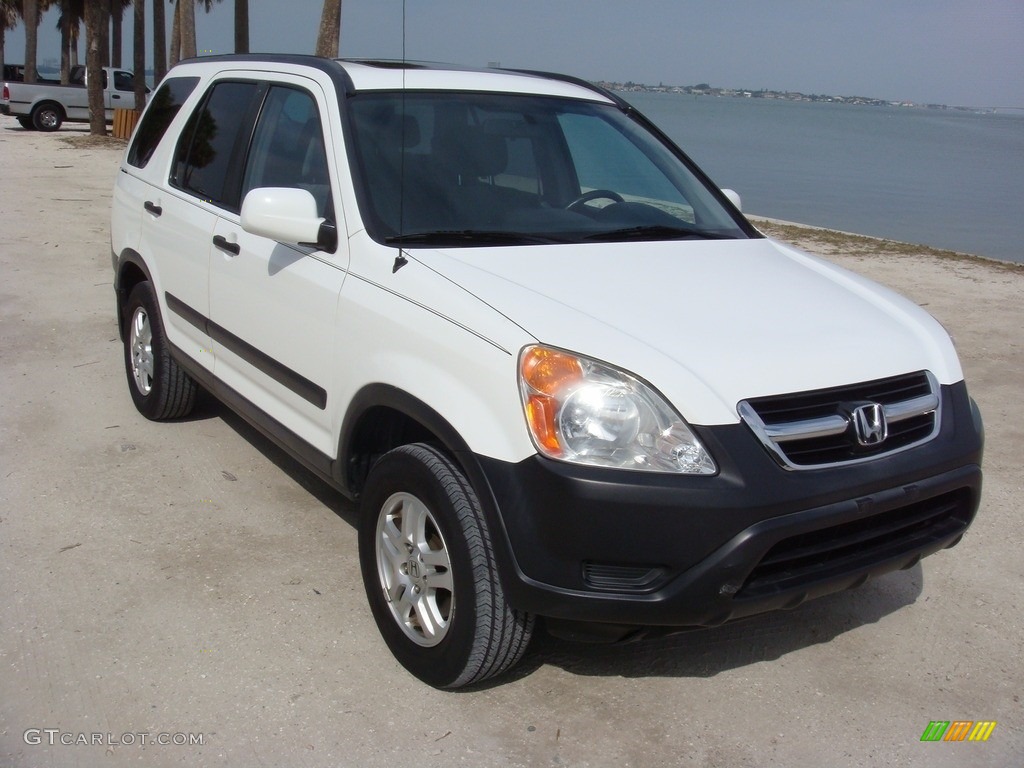 Taffeta White 2003 Honda CR-V EX 4WD Exterior Photo #118865398