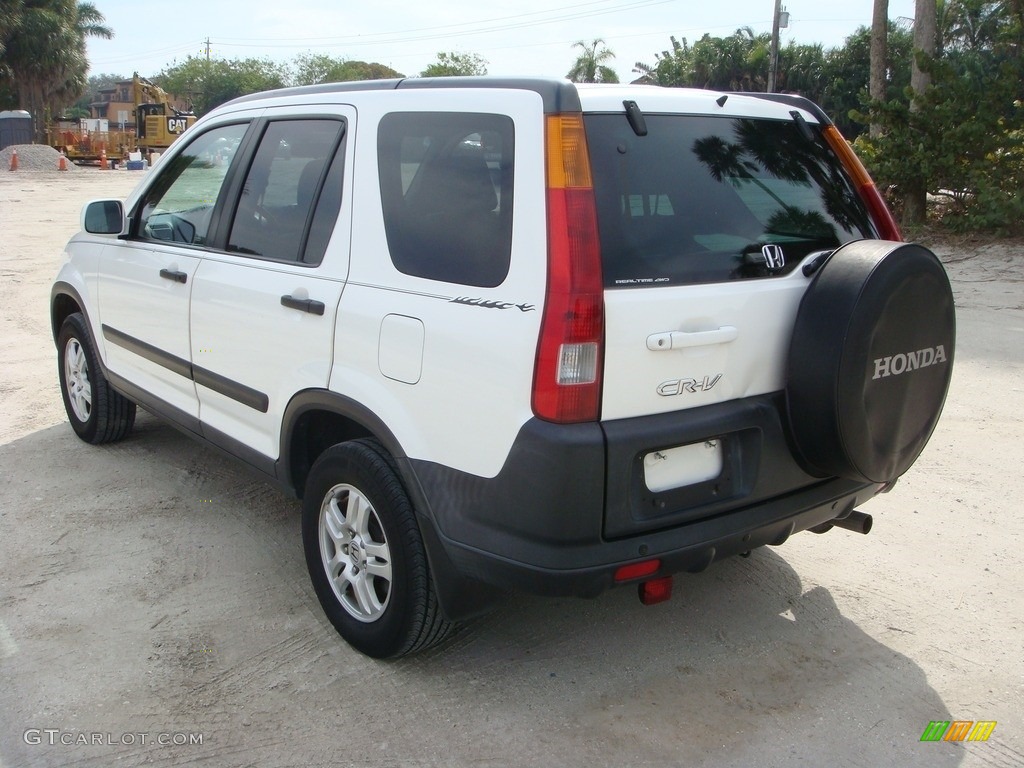 2003 CR-V EX 4WD - Taffeta White / Black photo #5