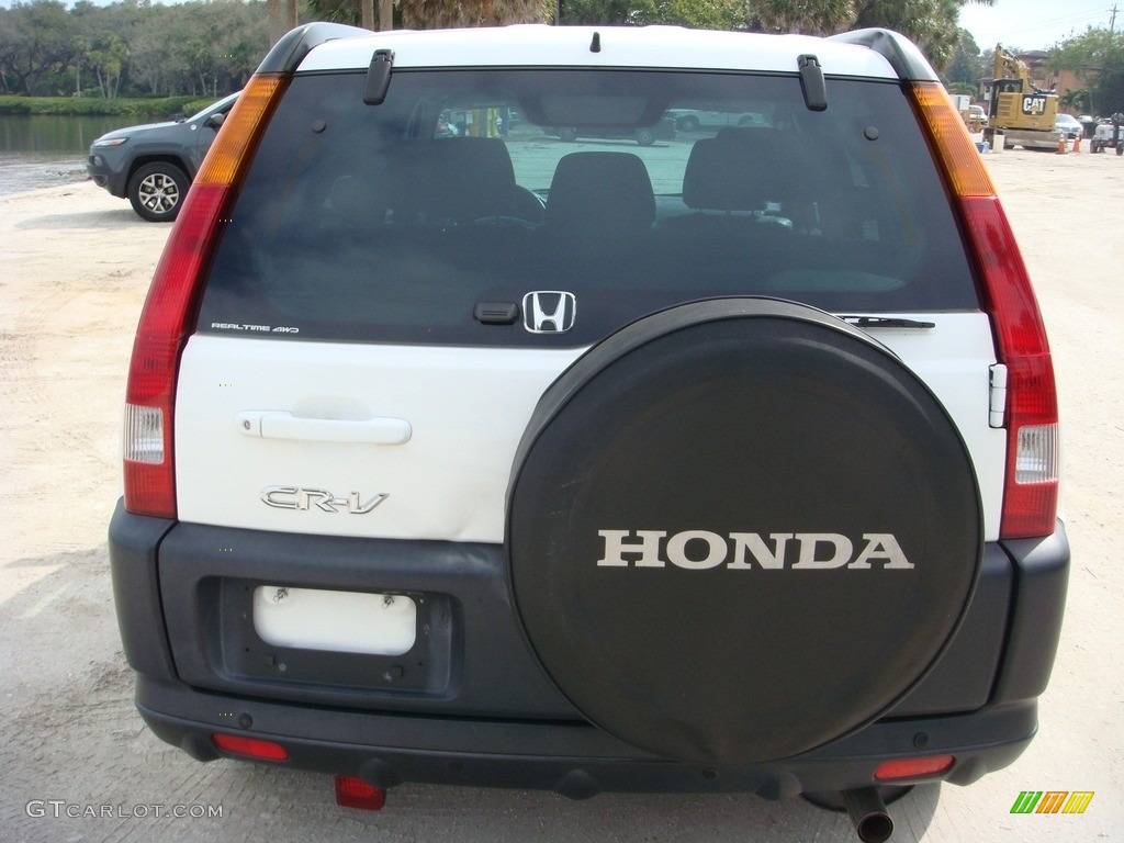 2003 CR-V EX 4WD - Taffeta White / Black photo #6