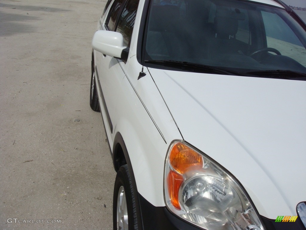 2003 CR-V EX 4WD - Taffeta White / Black photo #9