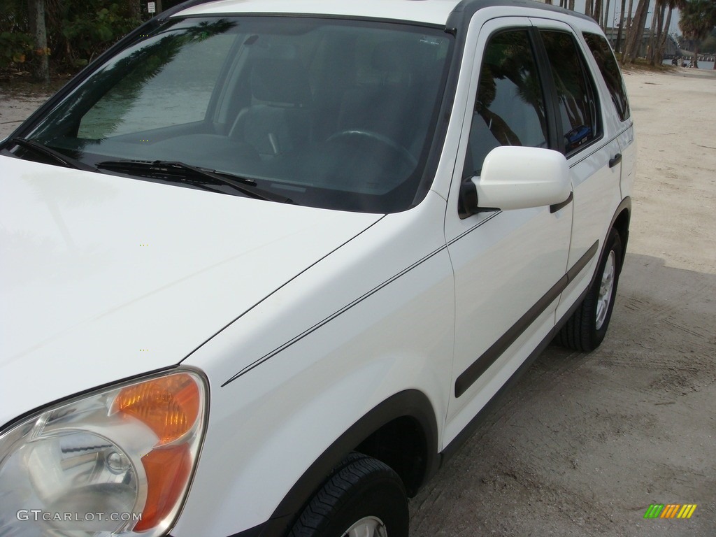 2003 CR-V EX 4WD - Taffeta White / Black photo #10