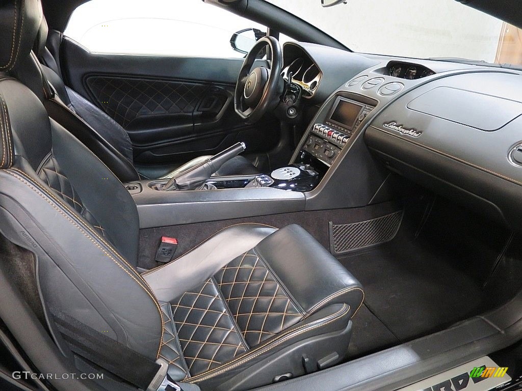 2014 Lamborghini Gallardo LP560-4 Spyder Nero Perseus Dashboard Photo #118866302