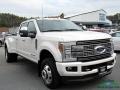 White Platinum - F350 Super Duty Platinum Crew Cab 4x4 Photo No. 7