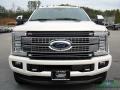 2017 White Platinum Ford F350 Super Duty Platinum Crew Cab 4x4  photo #8