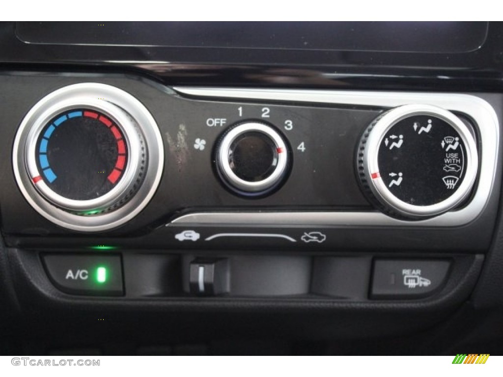 2015 Fit EX-L - Modern Steel Metallic / Black photo #20