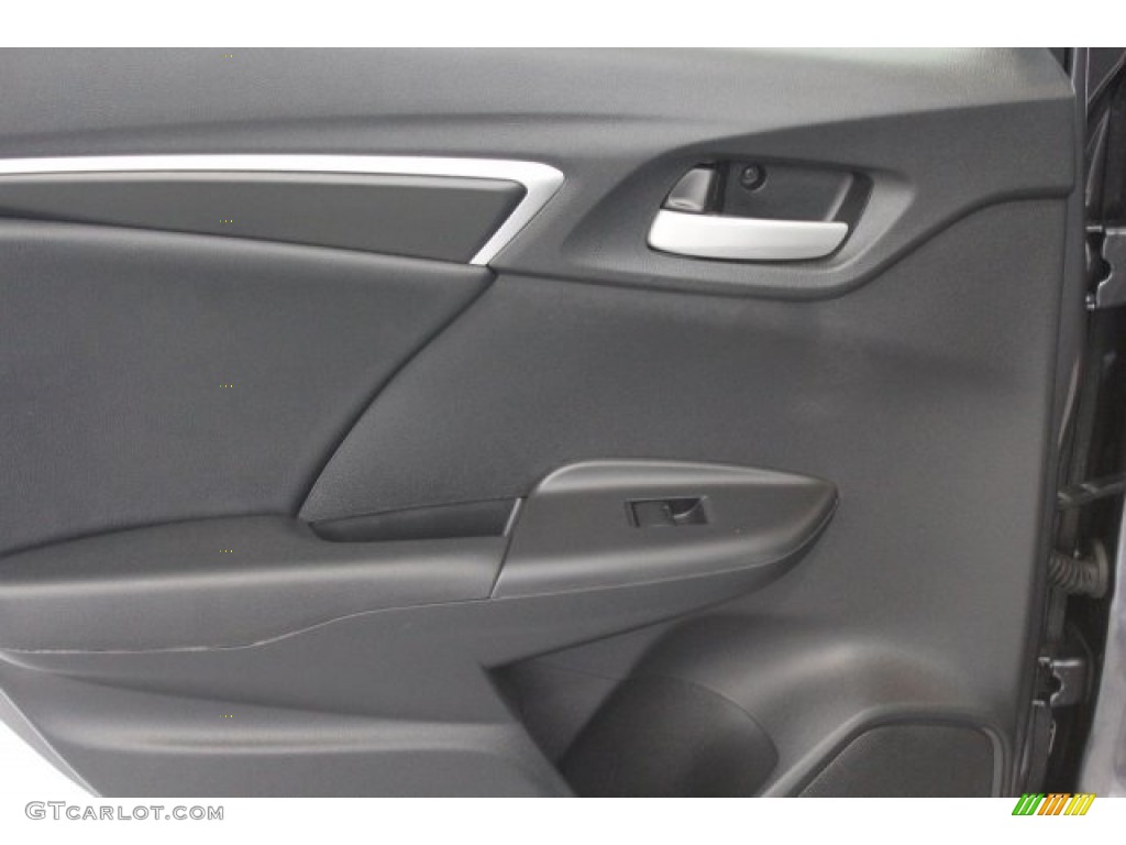 2015 Fit EX-L - Modern Steel Metallic / Black photo #28