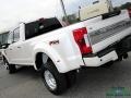 White Platinum - F350 Super Duty Platinum Crew Cab 4x4 Photo No. 36