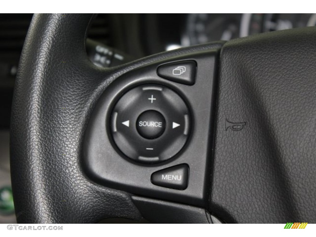 2014 CR-V LX AWD - Polished Metal Metallic / Gray photo #12