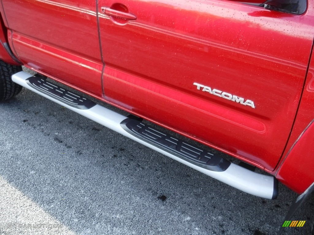 2009 Tacoma V6 TRD Sport Double Cab 4x4 - Barcelona Red Metallic / Graphite Gray photo #4