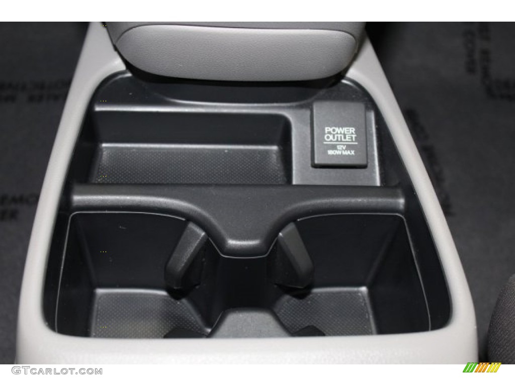 2014 CR-V LX AWD - Polished Metal Metallic / Gray photo #20