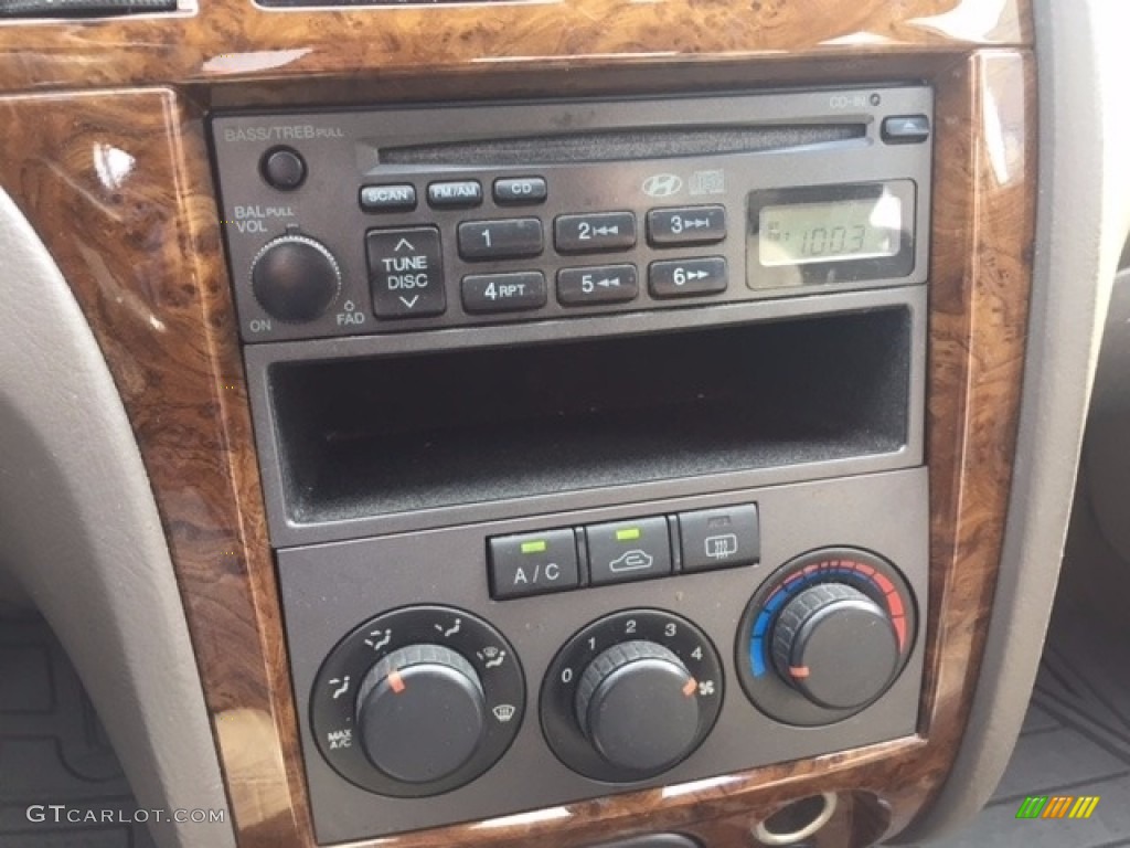 2006 Elantra GLS Sedan - Nordic White / Beige photo #12
