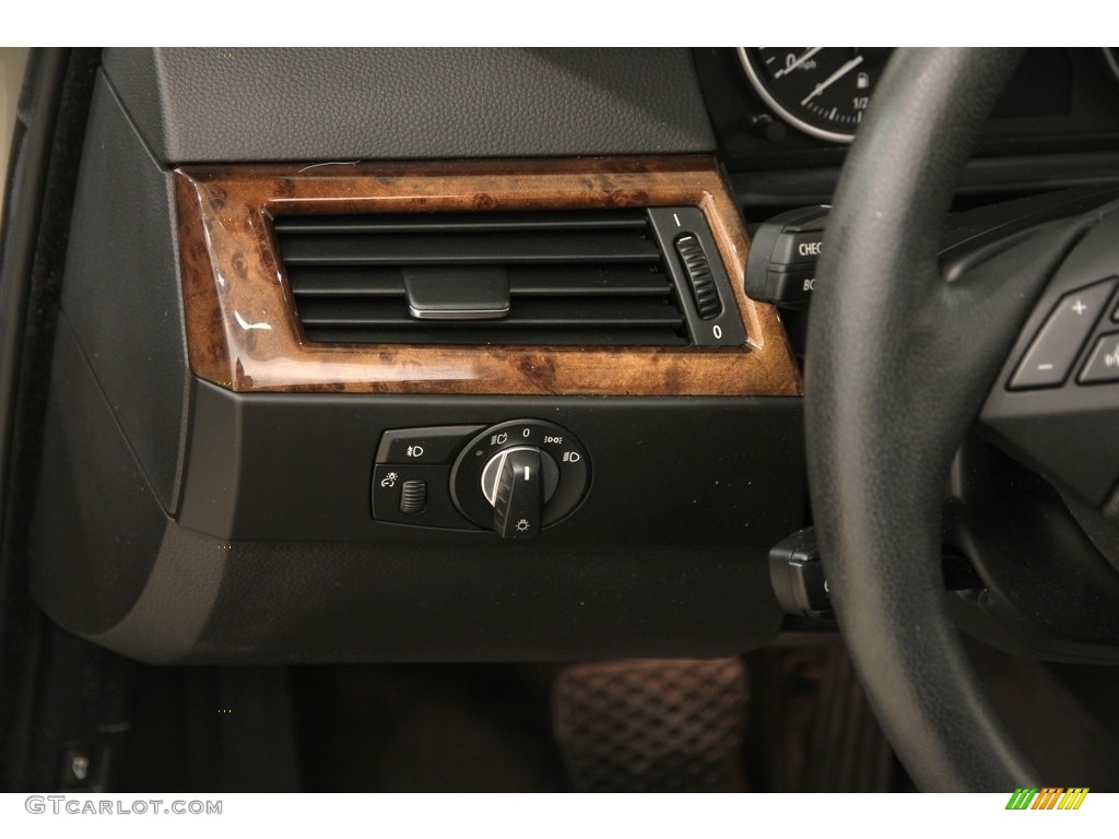 2008 5 Series 535xi Sedan - Platinum Bronze Metallic / Black Dakota Leather photo #6