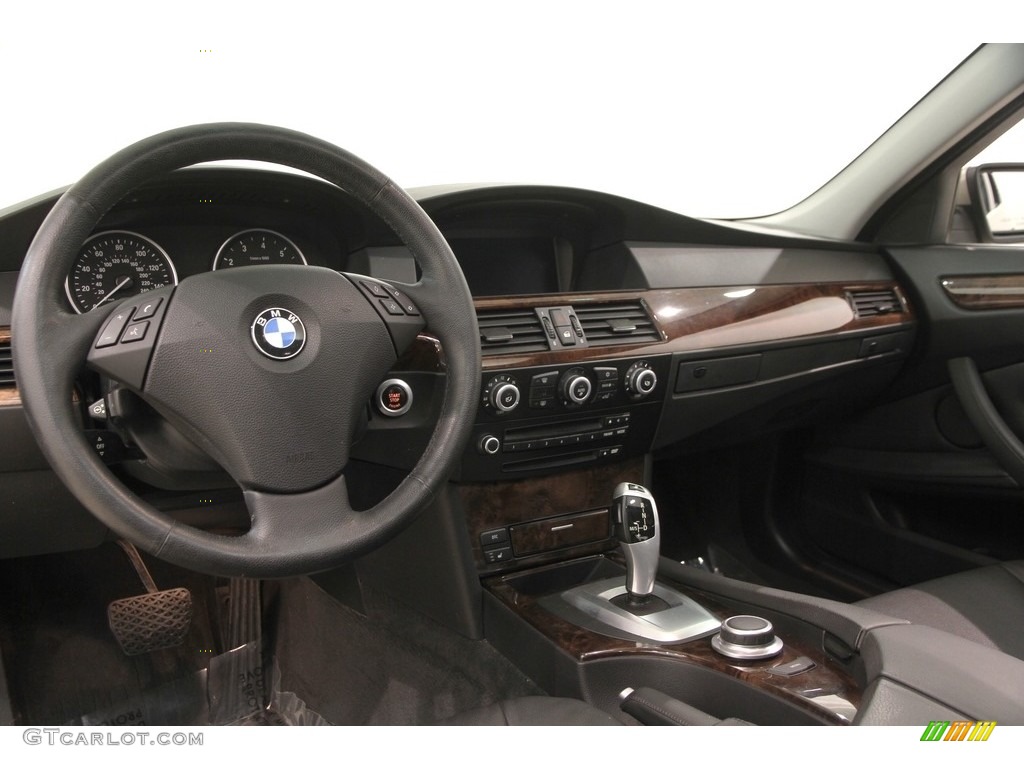 2008 5 Series 535xi Sedan - Platinum Bronze Metallic / Black Dakota Leather photo #8
