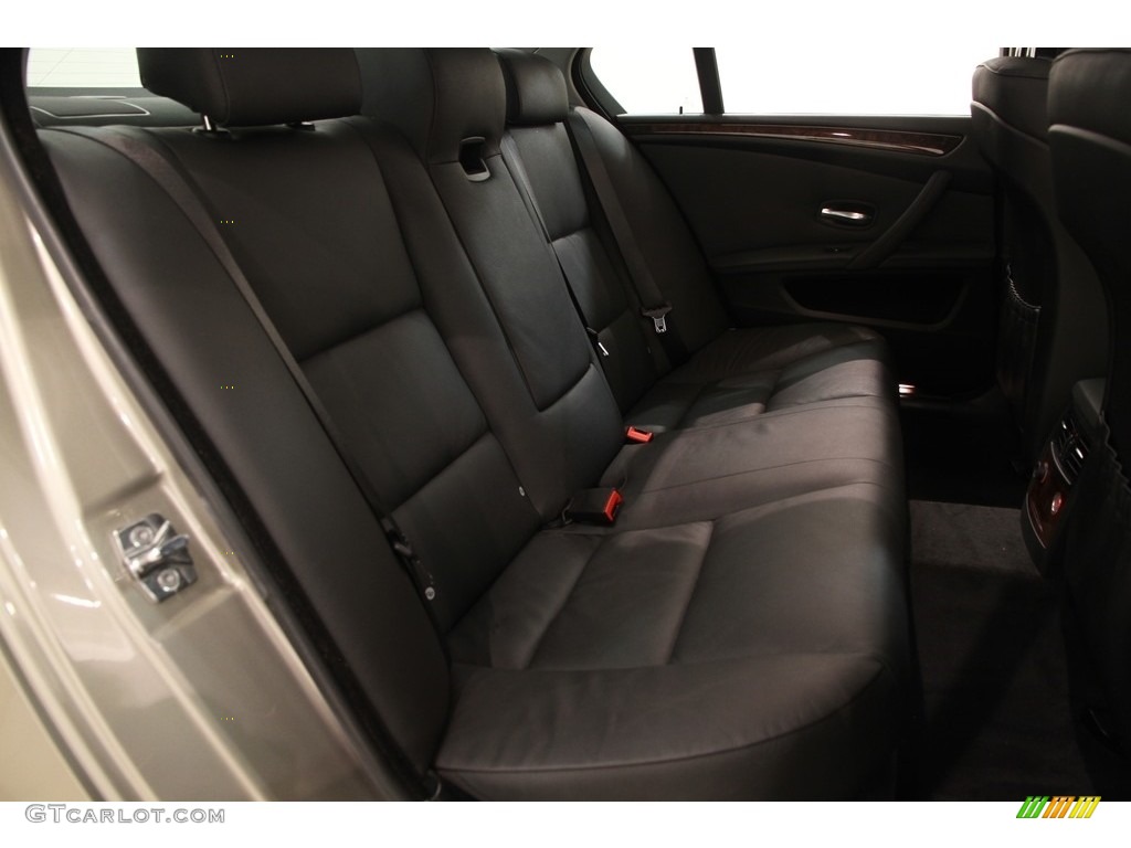 2008 5 Series 535xi Sedan - Platinum Bronze Metallic / Black Dakota Leather photo #19