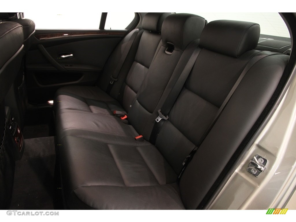 2008 5 Series 535xi Sedan - Platinum Bronze Metallic / Black Dakota Leather photo #20