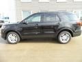 2017 Shadow Black Ford Explorer FWD  photo #3