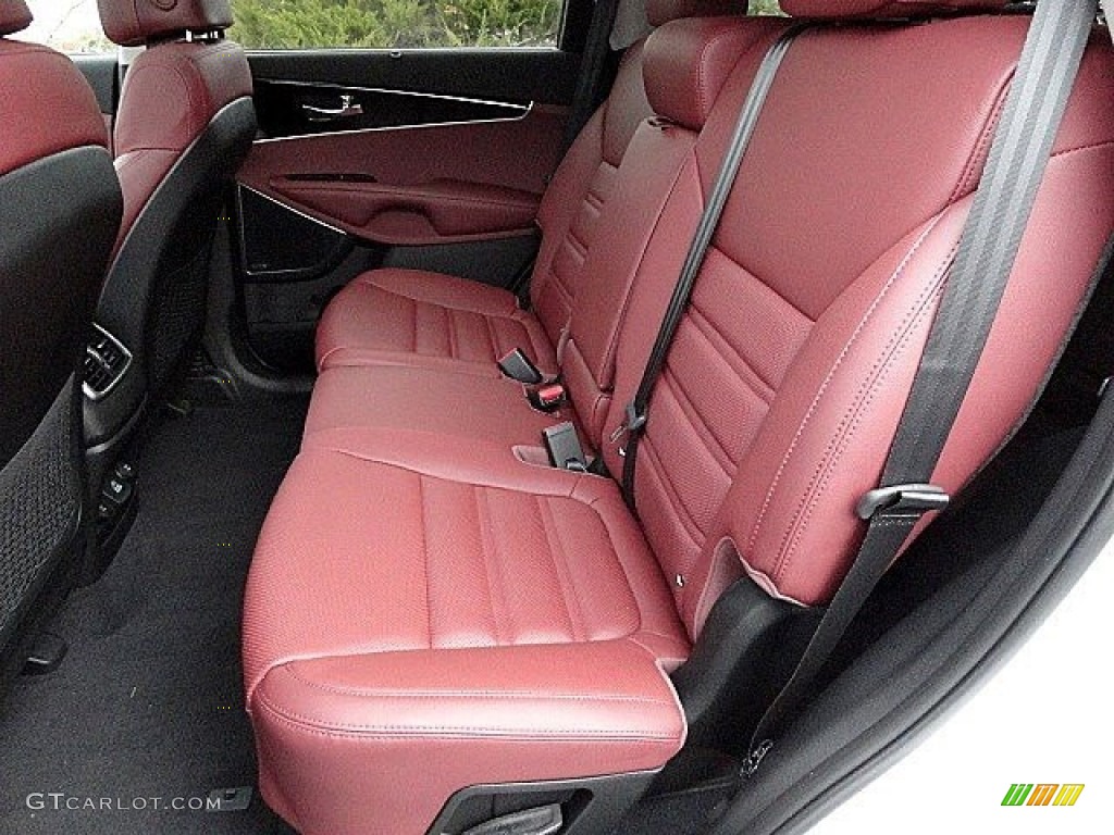 Merlot Interior 2017 Kia Sorento SX V6 AWD Photo #118871501