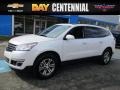 2017 Summit White Chevrolet Traverse LT AWD  photo #1