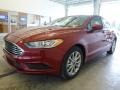 2017 Ruby Red Ford Fusion SE  photo #5