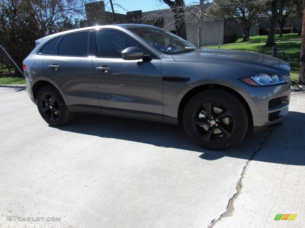 2017 F-PACE 35t AWD Premium - Ammonite Grey / Jet photo #1