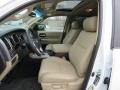 Sand Beige 2017 Toyota Sequoia Limited 4x4 Interior Color