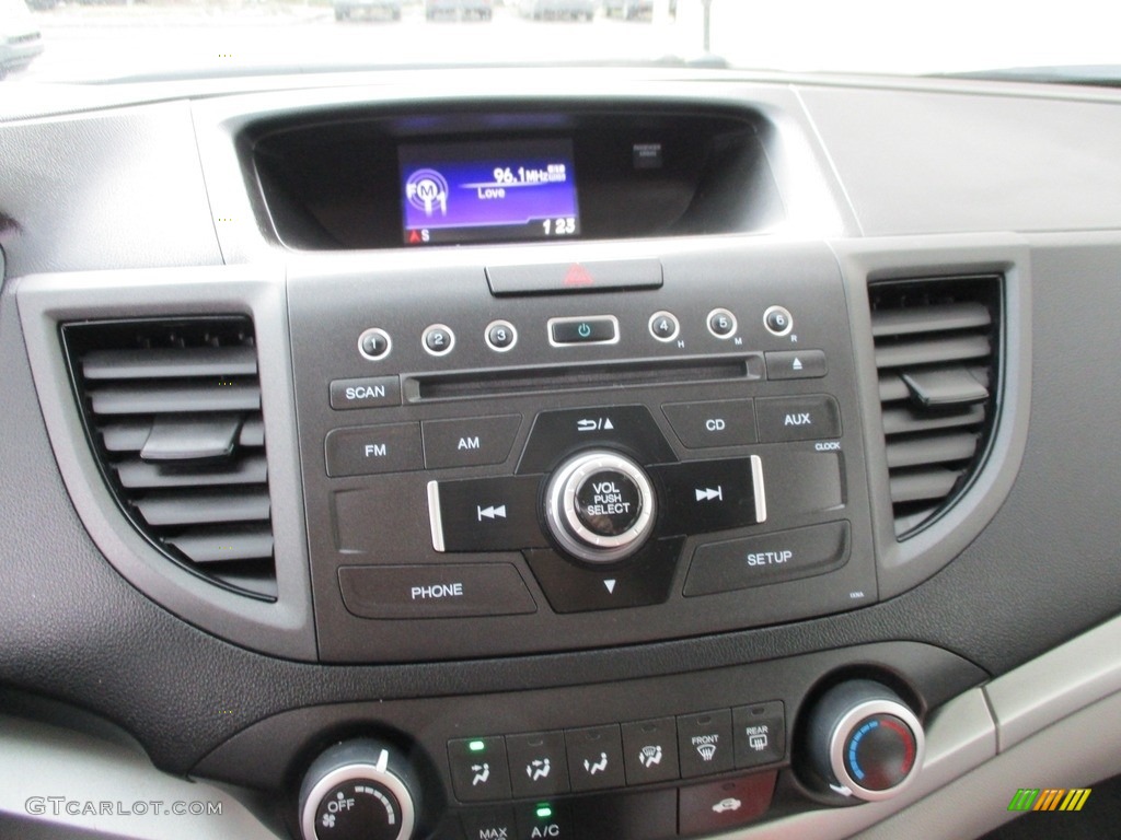 2014 CR-V LX AWD - White Diamond Pearl / Gray photo #16