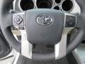 2017 Toyota Sequoia Sand Beige Interior Steering Wheel Photo