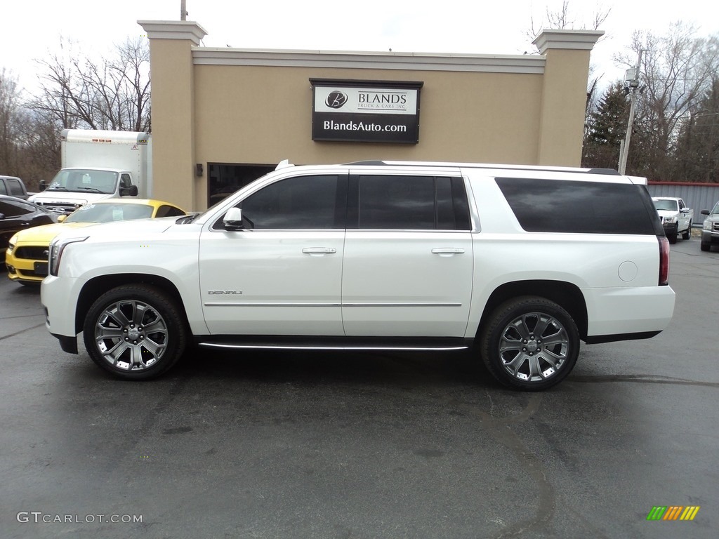 2016 Yukon XL Denali 4WD - White Frost Tricoat / Jet Black photo #1