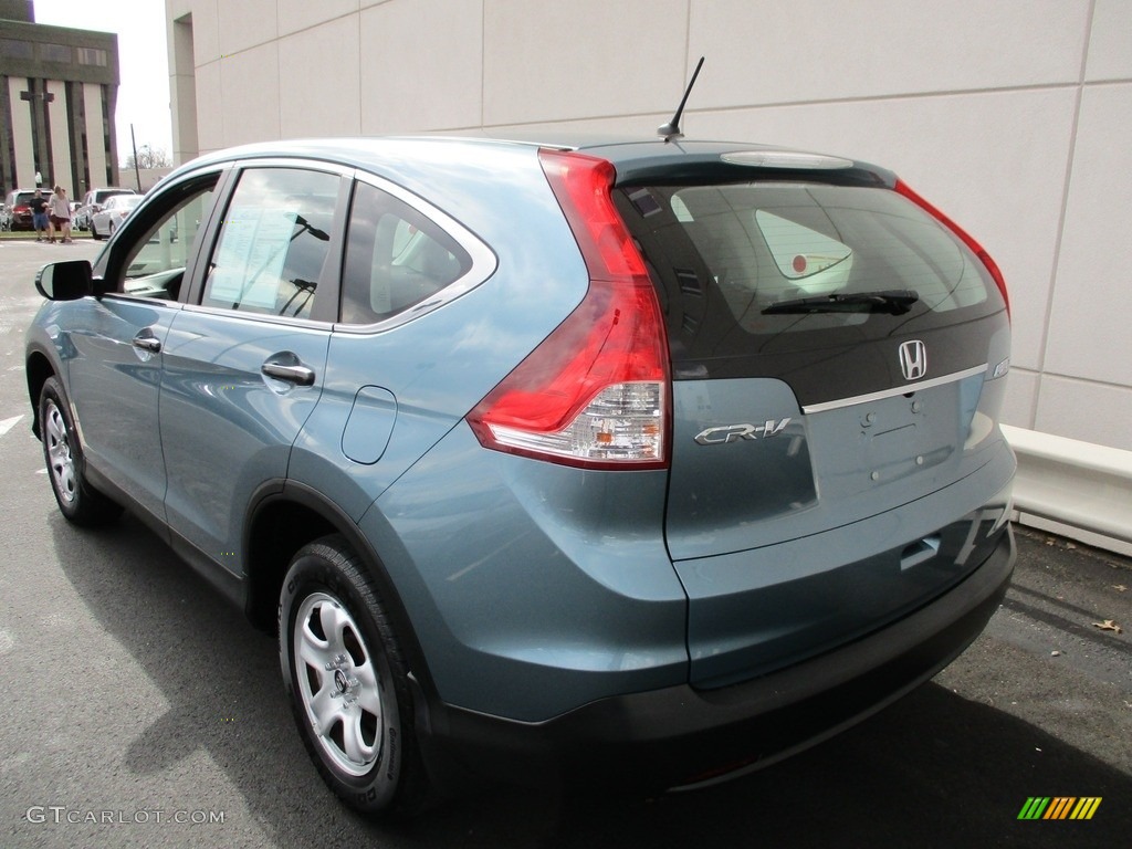 2014 CR-V LX AWD - Mountain Air Metallic / Black photo #4