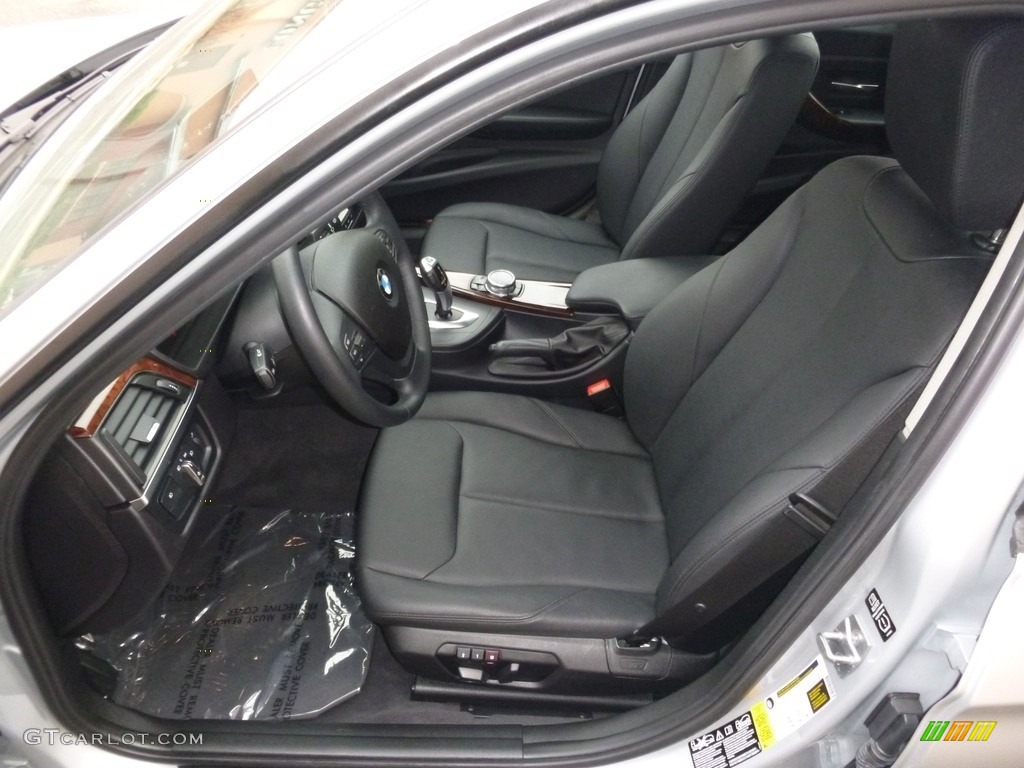 2014 3 Series 320i xDrive Sedan - Glacier Silver Metallic / Black photo #12