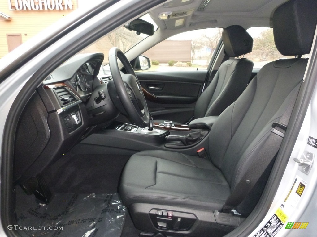 2014 3 Series 320i xDrive Sedan - Glacier Silver Metallic / Black photo #13