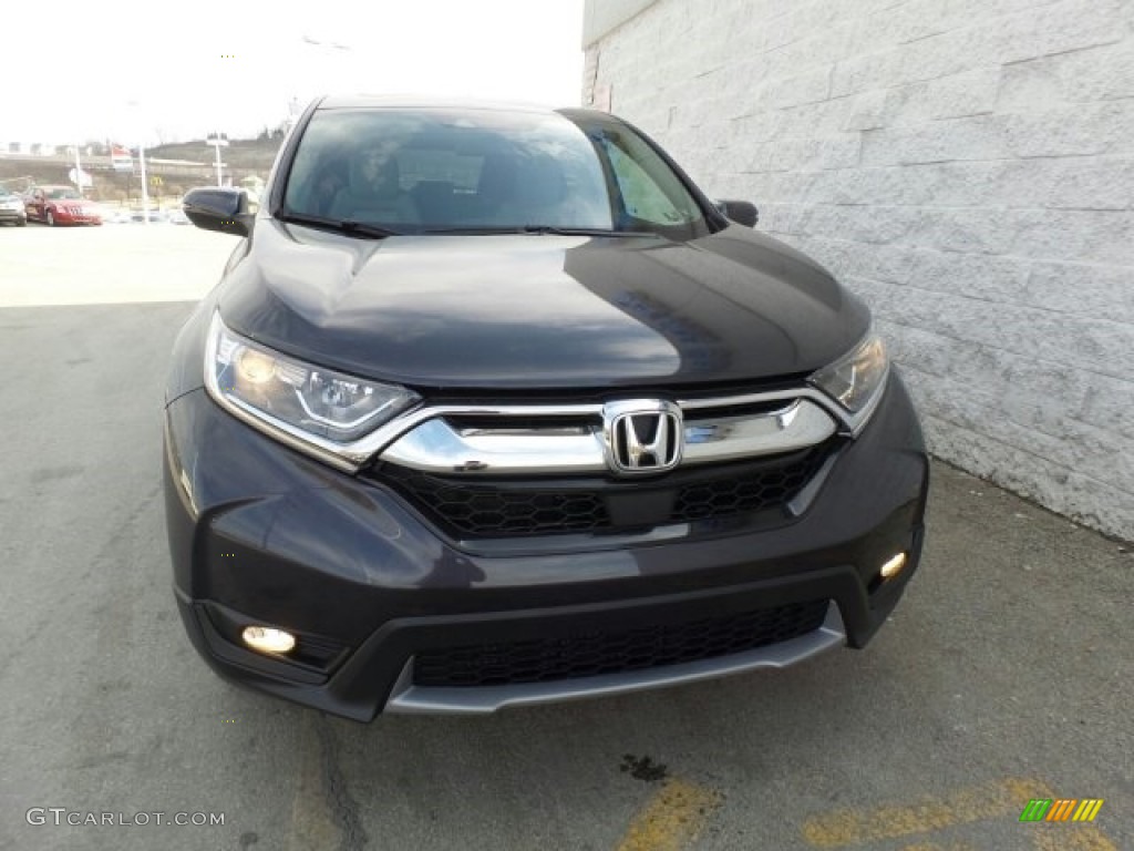 2017 CR-V EX AWD - Gunmetal Metallic / Gray photo #4