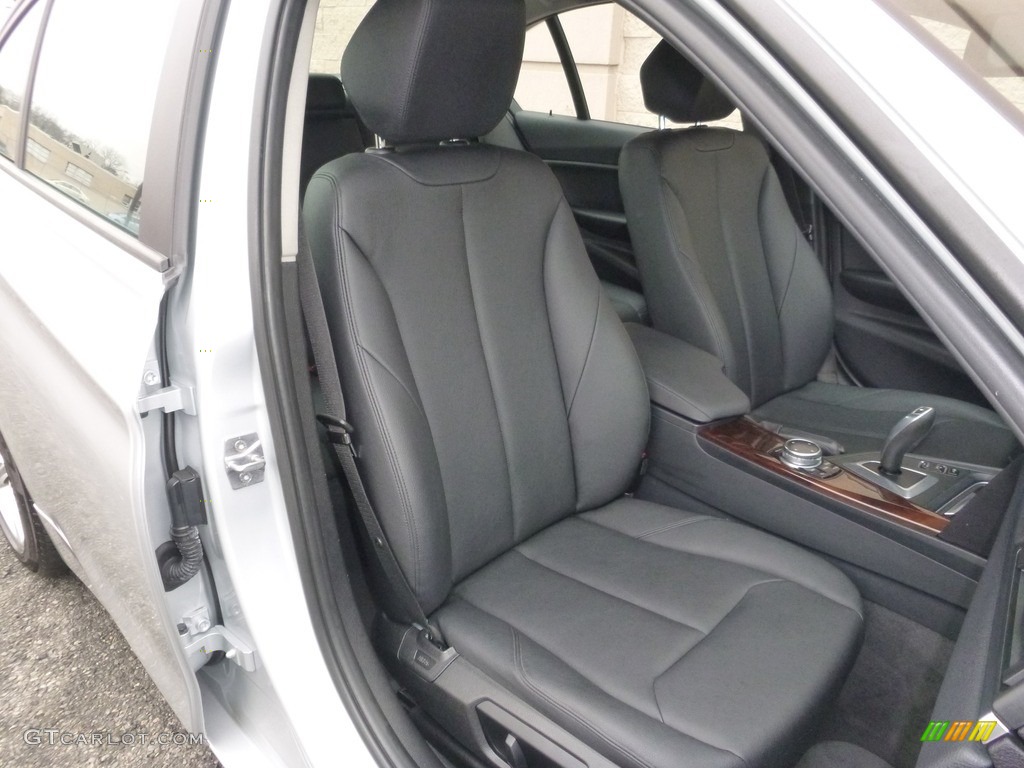 2014 3 Series 320i xDrive Sedan - Glacier Silver Metallic / Black photo #19