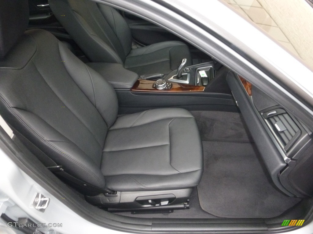 2014 3 Series 320i xDrive Sedan - Glacier Silver Metallic / Black photo #20