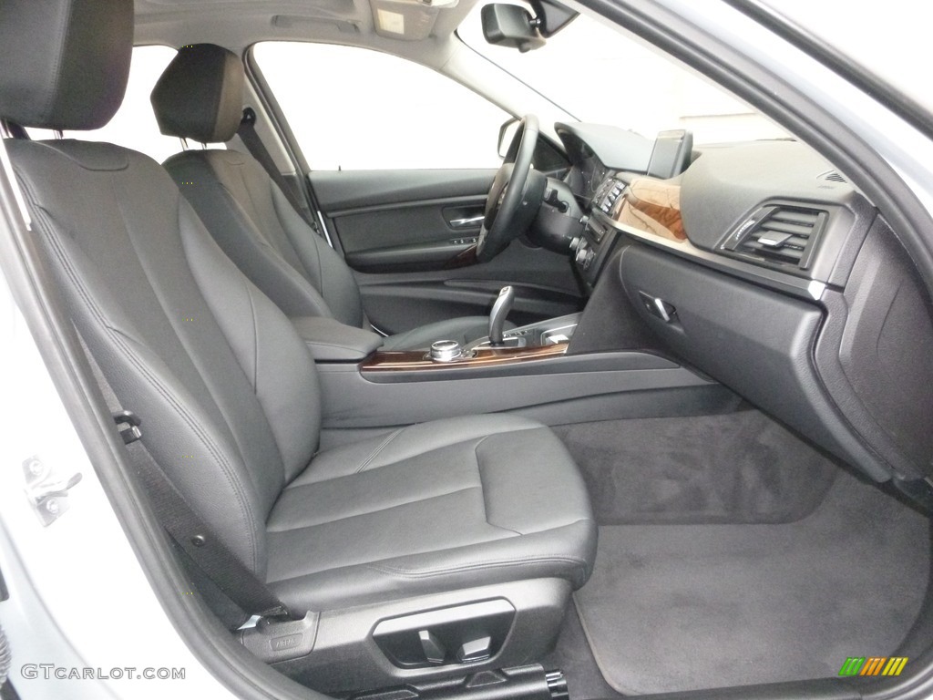 2014 3 Series 320i xDrive Sedan - Glacier Silver Metallic / Black photo #21
