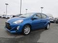 Blue Streak Metallic 2016 Toyota Prius c Four Exterior