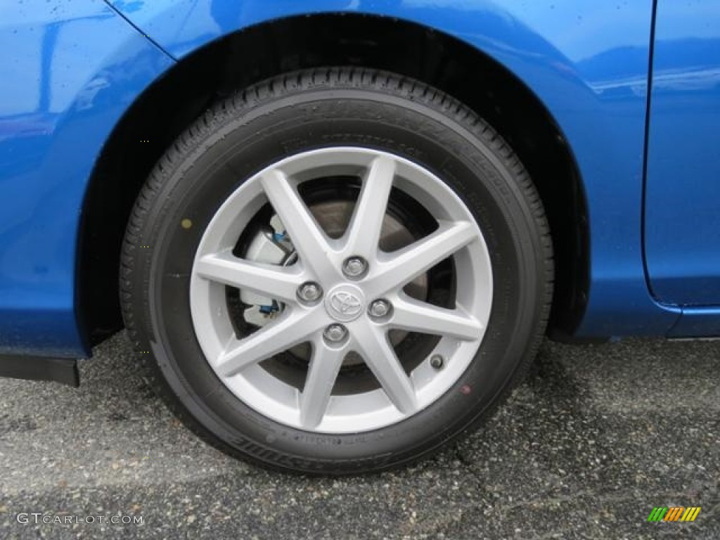 2016 Prius c Four - Blue Streak Metallic / Ash/Black photo #4