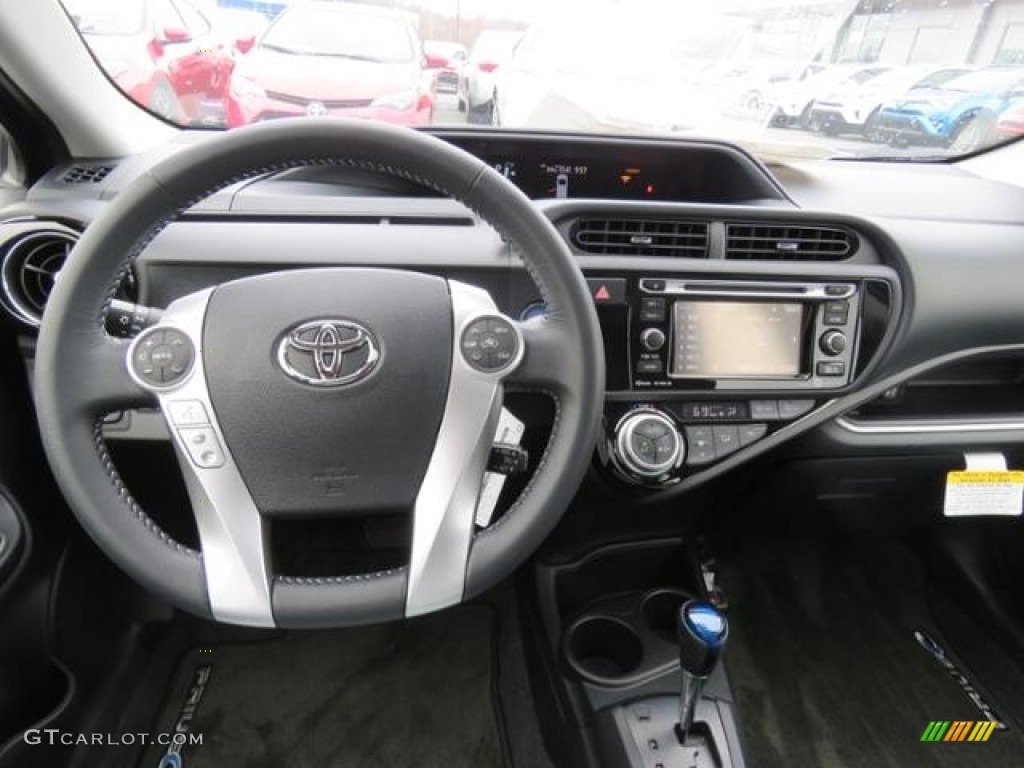 2016 Prius c Four - Blue Streak Metallic / Ash/Black photo #5