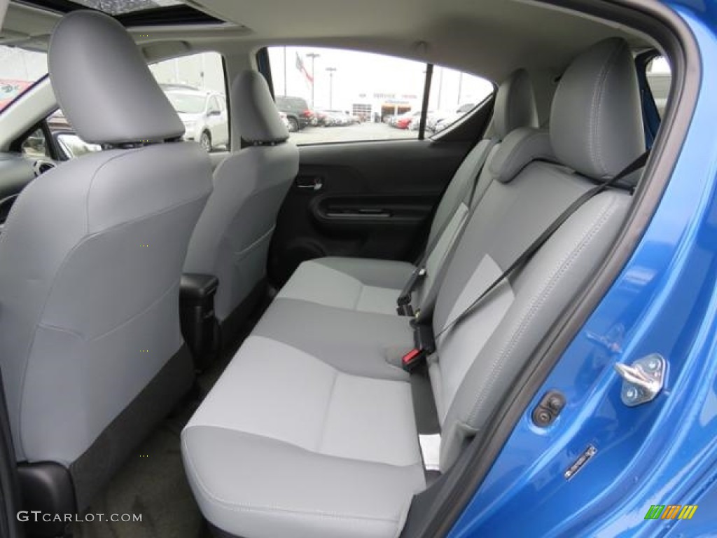 2016 Prius c Four - Blue Streak Metallic / Ash/Black photo #6