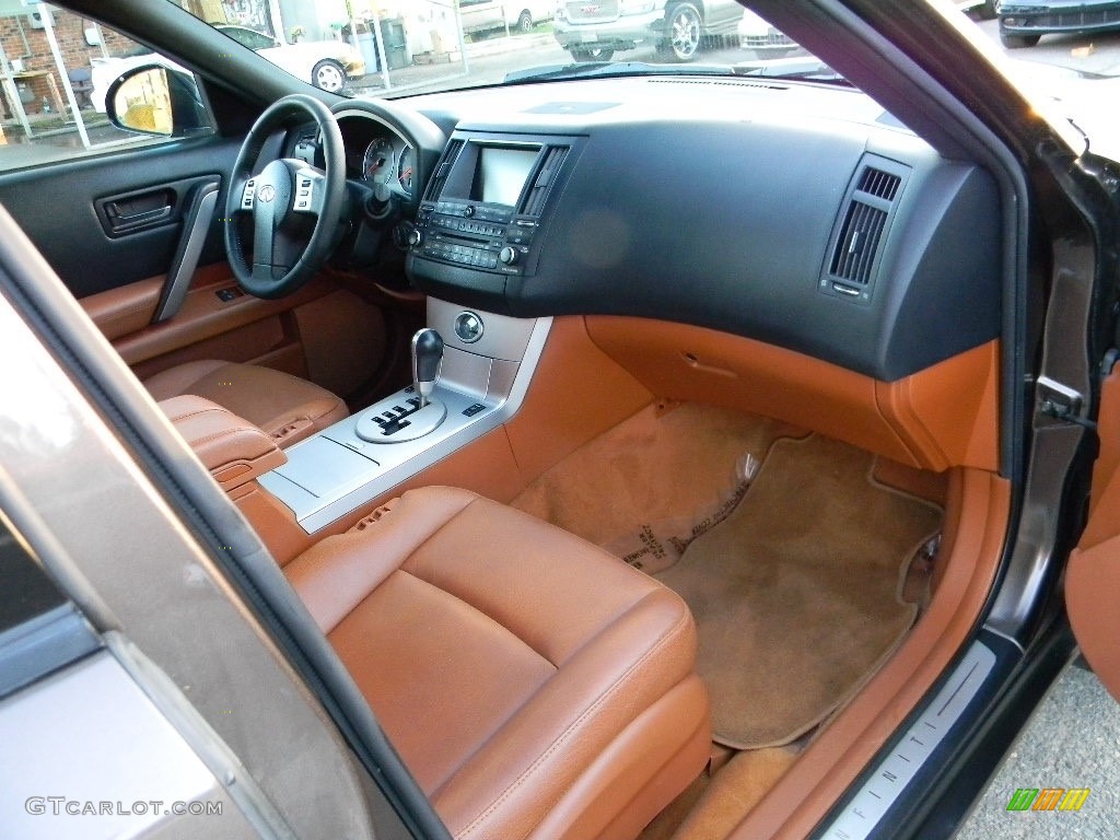 2003 FX 45 AWD - Beryllium 16 / Brick/Black photo #22