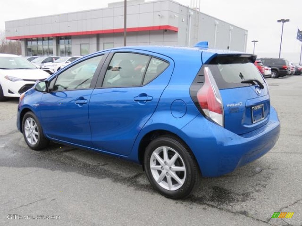 2016 Prius c Four - Blue Streak Metallic / Ash/Black photo #27