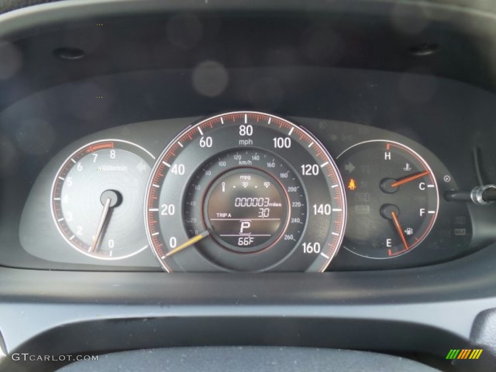 2017 Honda Accord EX-L Coupe Gauges Photos