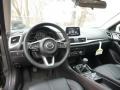 Black 2017 Mazda MAZDA3 Touring 5 Door Interior Color