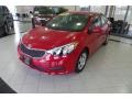 2016 Crimson Red Kia Forte LX Sedan  photo #1